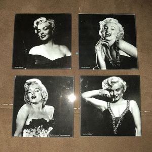 Marilyn Monroe Coaster Set